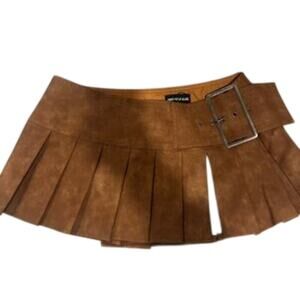 Dolls Kill x POSTER GRL Viral Takeover Mini Skirt XL NWT